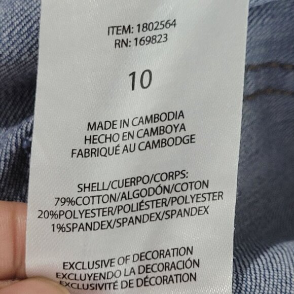 NEW Wrangler Womens Size 10 High-Rise Bootcut Jeans Blue Denim Stretch - Picture 6 of 7